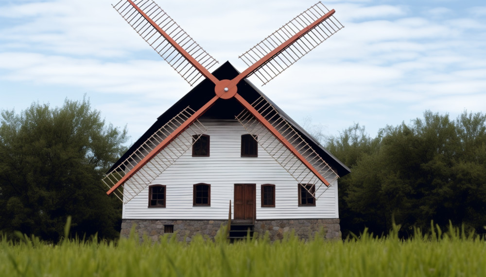 Réhabilitation d'un moulin en logement