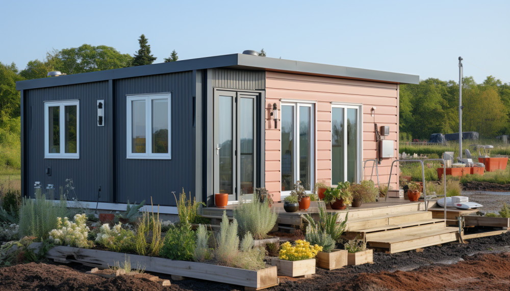 Aménagement d'un conteneur maritime en habitation