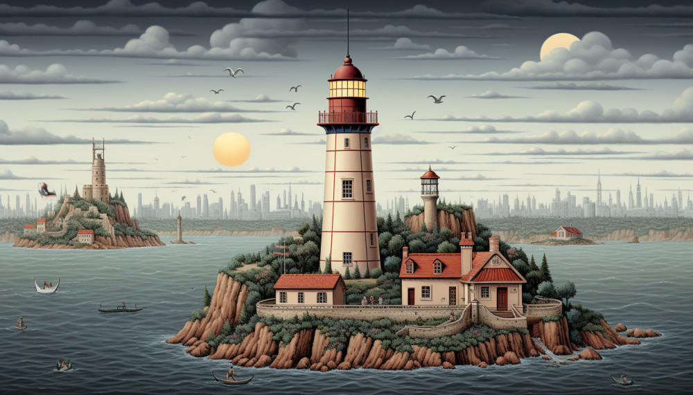 La vie dans un phare: une réalité