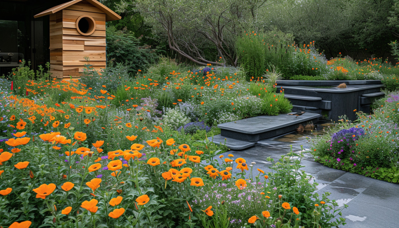 Aménager son jardin pour favoriser la biodiversité : techniques et plantations
