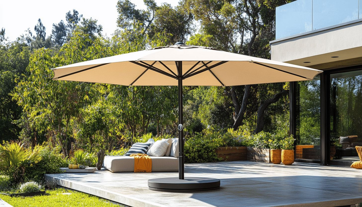 Comment les parasols déportés améliorent-ils le confort extérieur ?