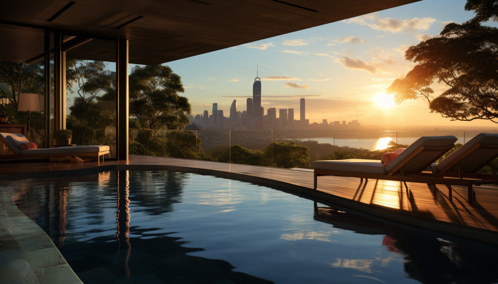 Comment une piscine à débordement peut augmenter la valeur de votre propriété