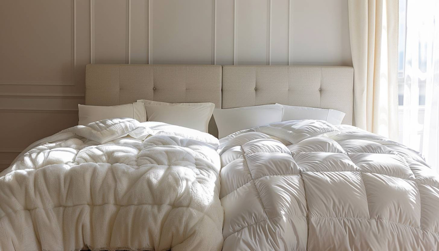 Comparer les avantages des couettes naturelles contre les synthétiques