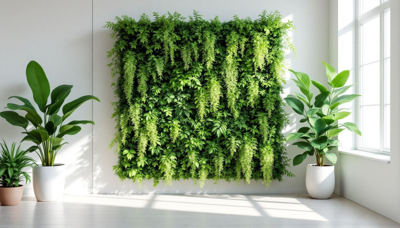 Créer un jardin vertical intérieur pour petits espaces