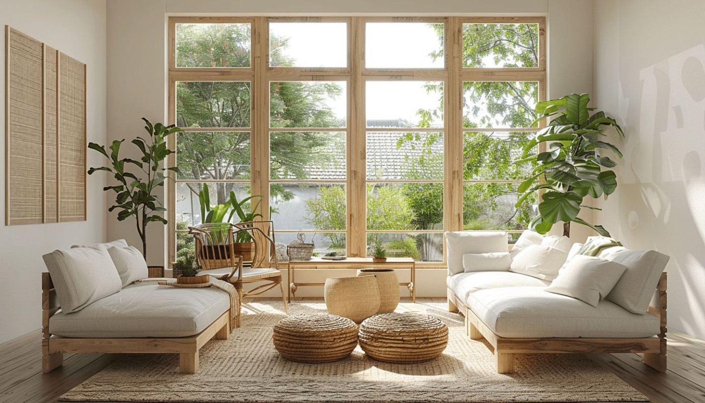 Optimiser l'éclairage naturel dans votre salon